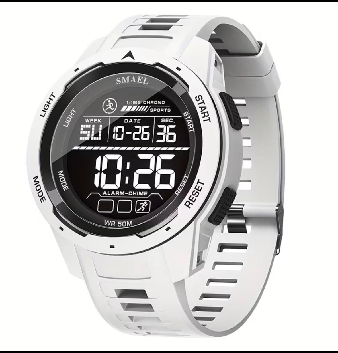 SMAEL LED Digital - Alb