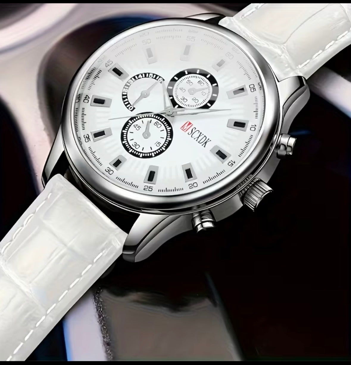 Ceas Elegant MSCKDK – Alb