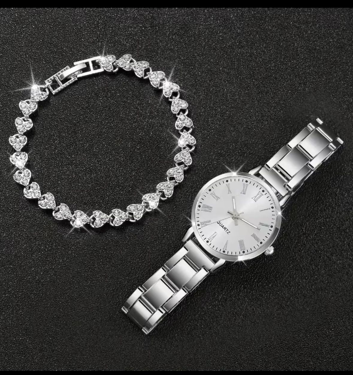 Ceas Elegant Argintiu – Damă