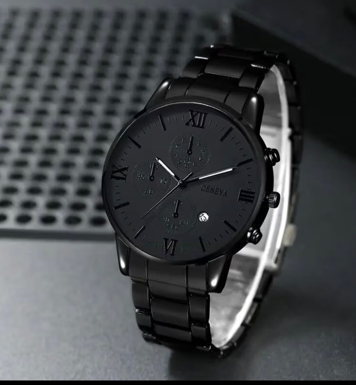 Ceas Bărbătesc Geneva Full Black Elegant